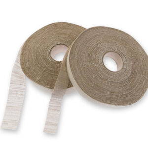 Lärftband påpressbart 30mm linfärg